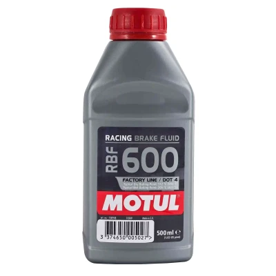 RPF 600 Brake Fluid 100% SYNTHETIC- 0.5L - Motul