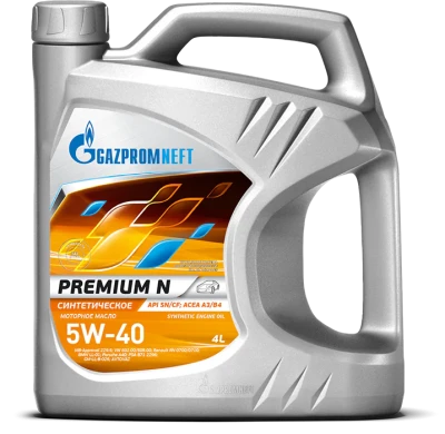 GAZPROMNEFT PREMIUM N 5W-40 4L - Gazpromneft