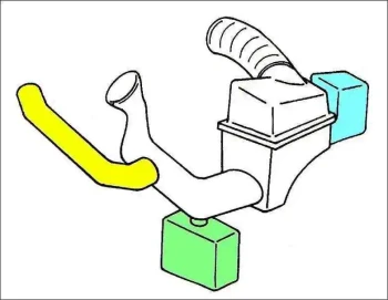 Air Intake Conduit Resonator Chevrolet Optra 2004 / 2013